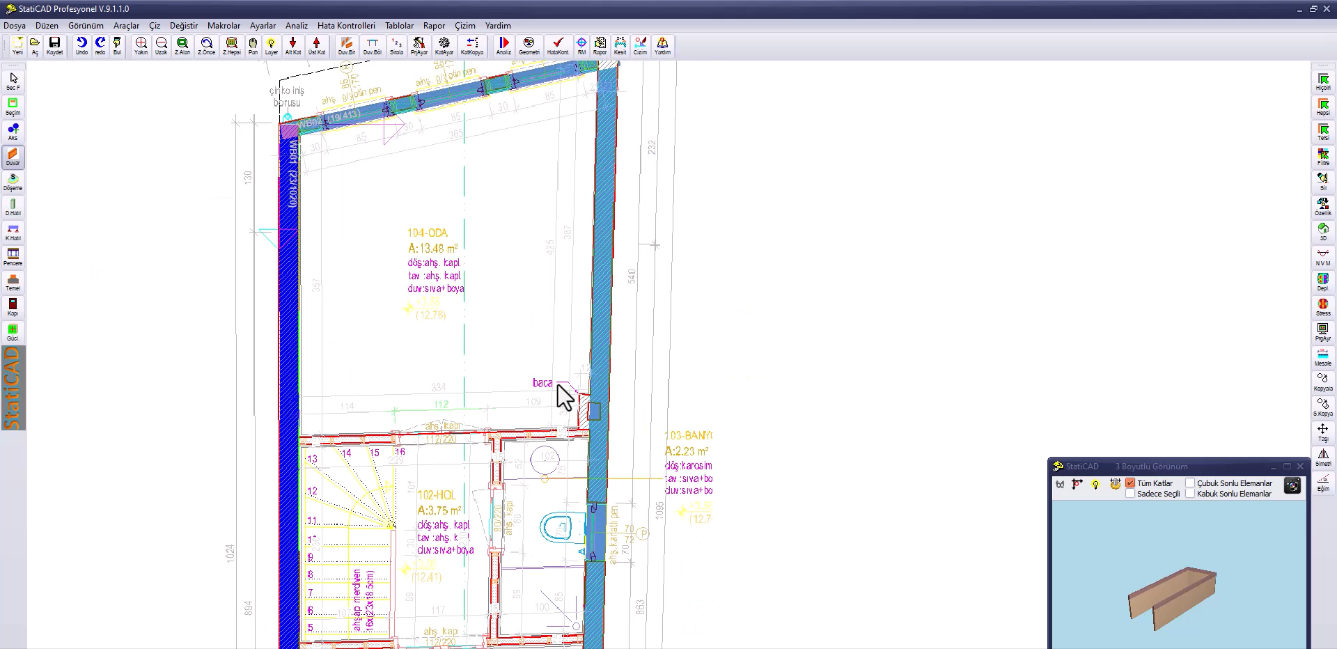 Mimari Çizimi Altlık (Arka plan resmi) Olarak Kullanma